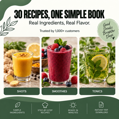 The Natural Compendium (Smoothies, Shots & Tonics) - digital Book