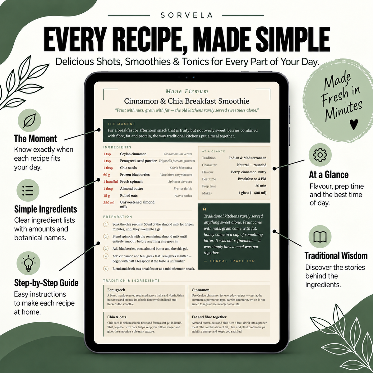 The Natural Compendium (Smoothies, Shots & Tonics) - digital Book