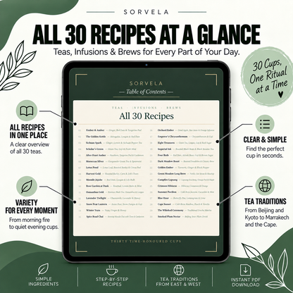 The Natural Remedy Compendium (Tea) - digital Book