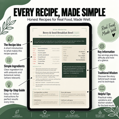 The Natural Kitchen Compendium (Food) - digital Book
